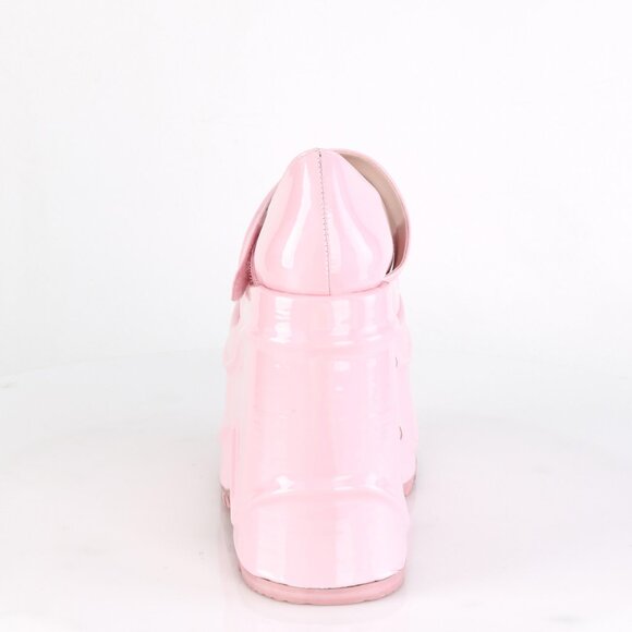 Demonia Wave 32 Baby Pink Platform Mary Janes - Picture 4 of 5